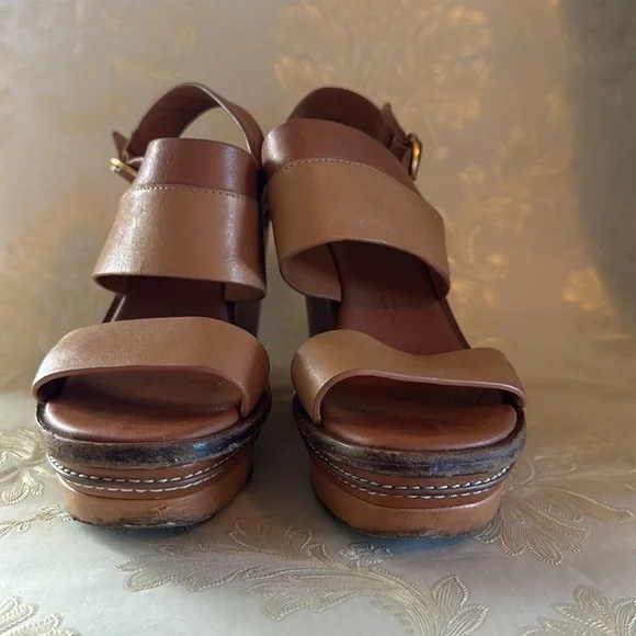 Size 5M TORY BURCH
Leather Slingback Sandals - Picture 8 of 10